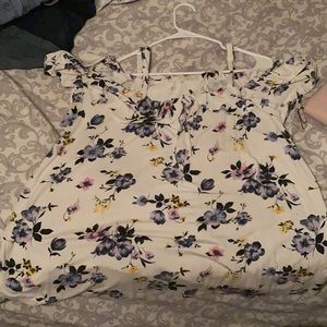 Torrid off the shoulder shirt